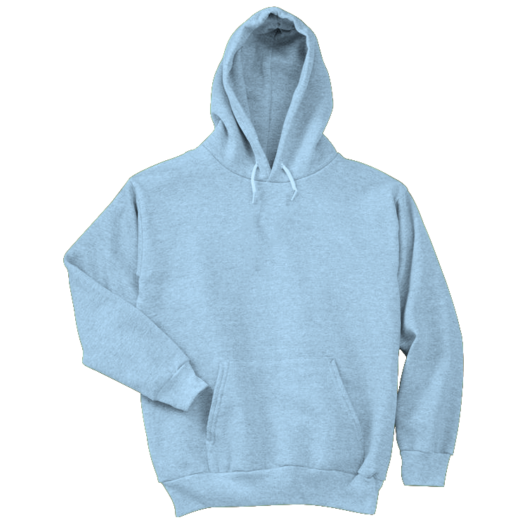 gildan baby blue hoodie