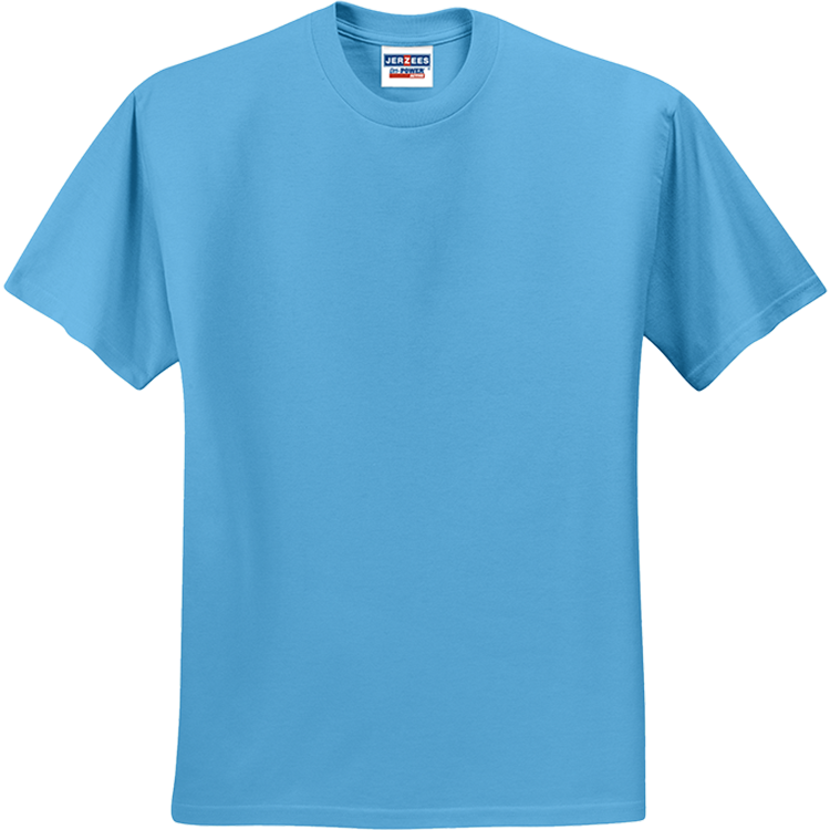 Men's 50/50 Cotton/Polyester T-Shirts Jerzees 29M