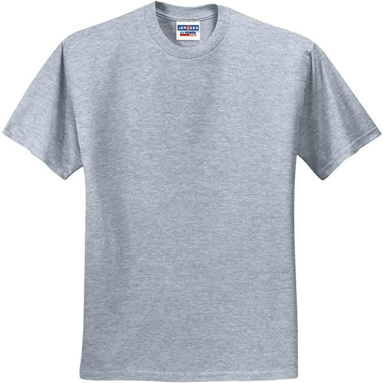 Men's 50/50 Cotton/Polyester T-Shirts Jerzees 29M