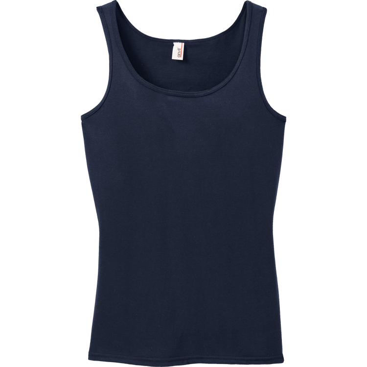 Women's 100 Cotton Tank Tops Anvil 882L