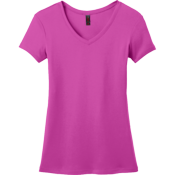Women's 100% Cotton T-Shirts District Threads DM401 Women's 100% Cotton T-Shirts District Threads DM401