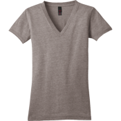 Junior's 50/50 Cotton/Polyester T-Shirts District Threads DT242V Junior's 50/50 Cotton/Polyester T-Shirts District Threads DT242V