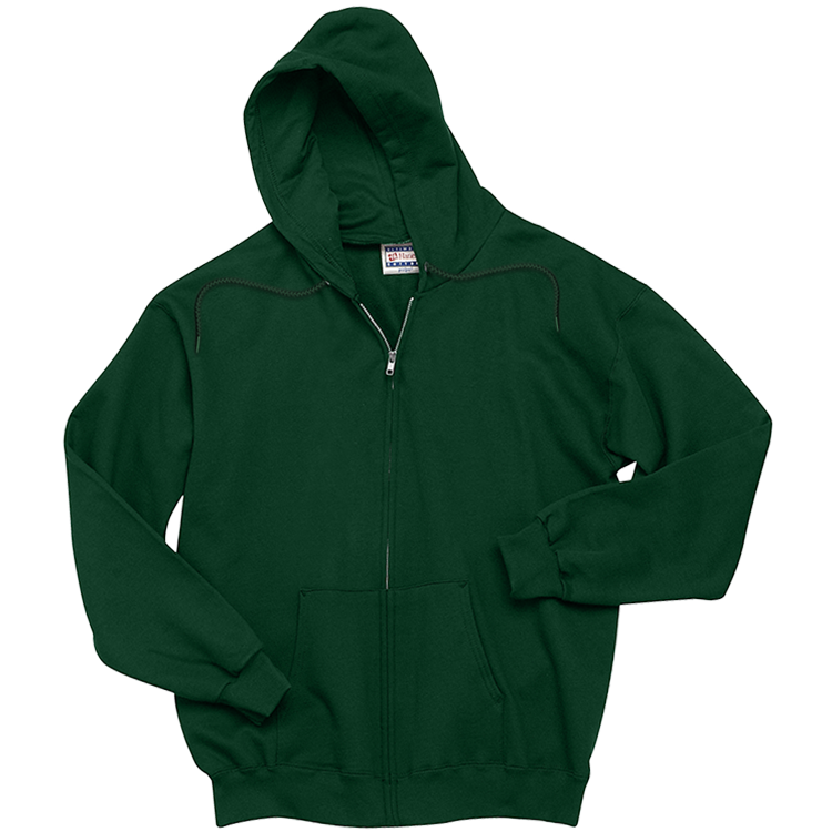 hanes green hoodie