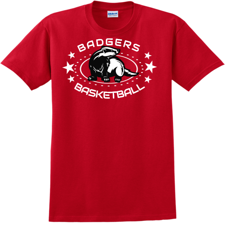 Badgers Basketball Team T Shirts