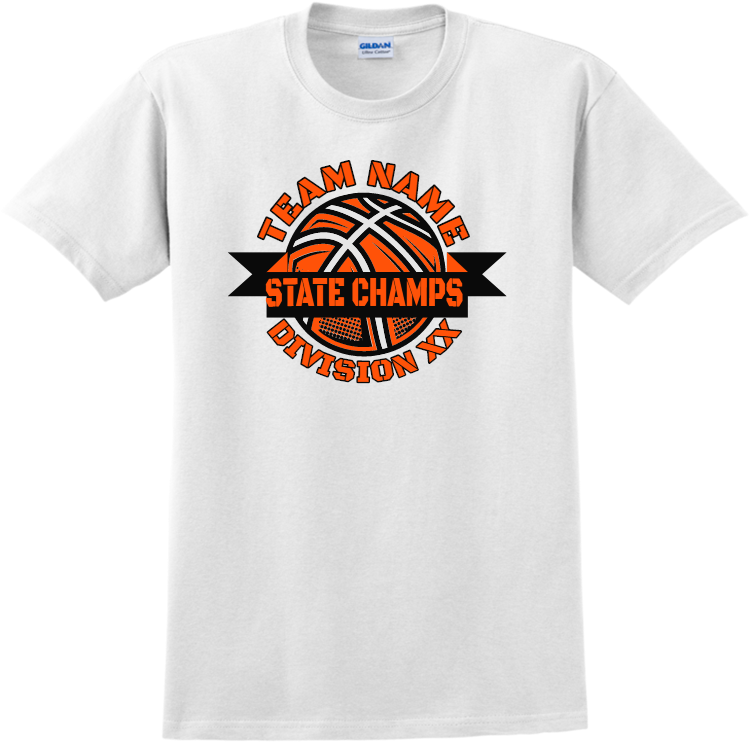 Basketball State Champs Template T-shirts