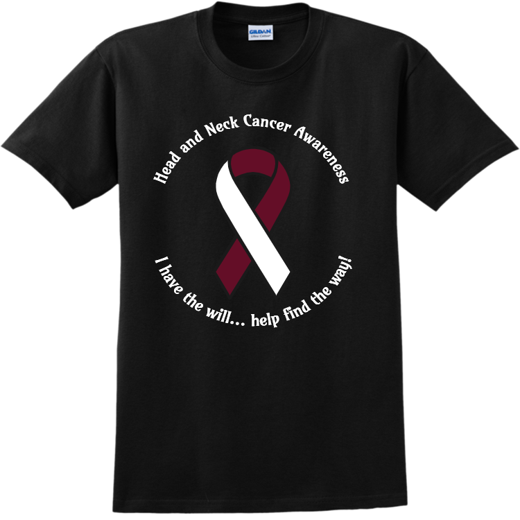 Head And Neck Cancer Awareness T-shirts