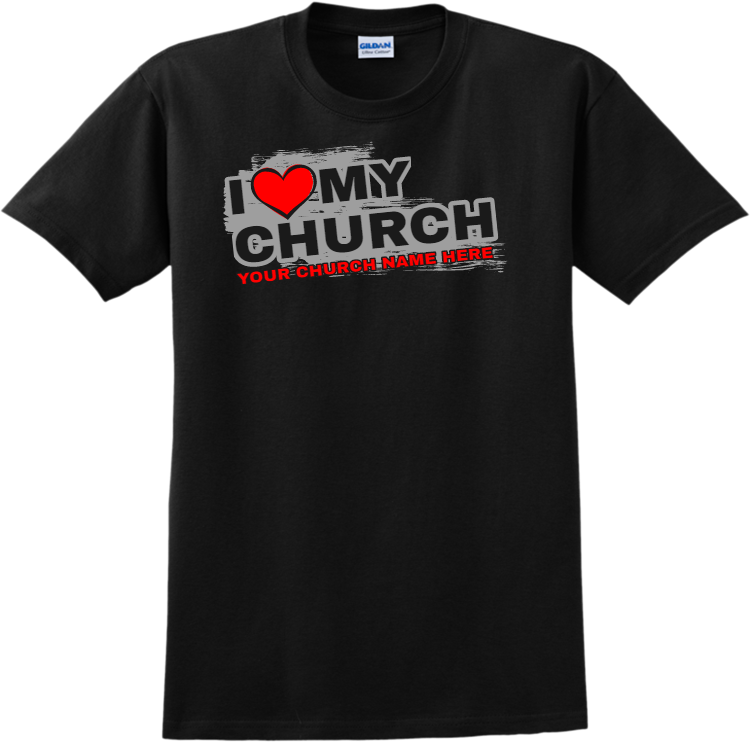 Church I My Your Church Name Here - Church T-shirts