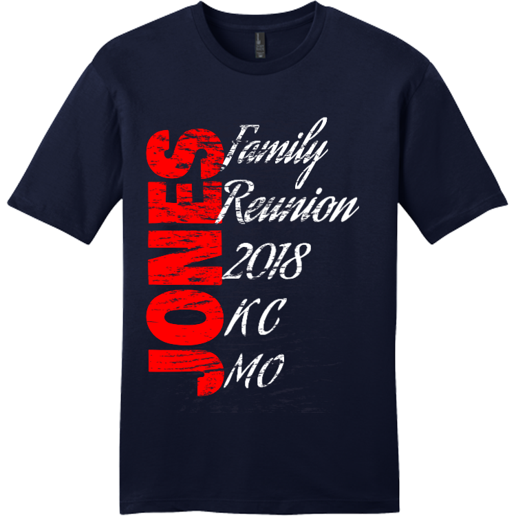 Family Reunion Distressed T Shirts