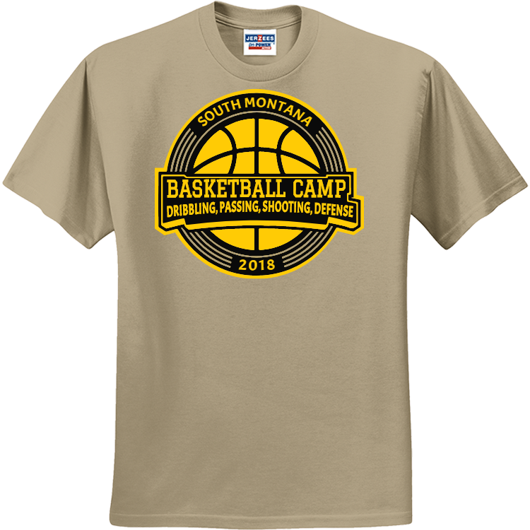 Basketball Camp Shirt Designs