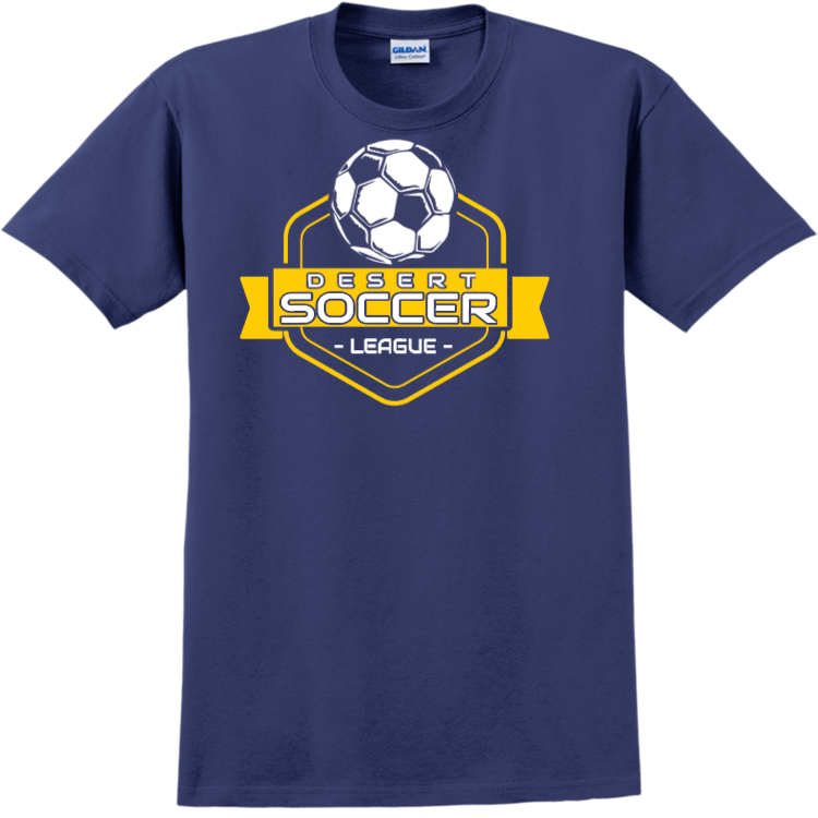 Desert Soccer League - Soccer T-shirts