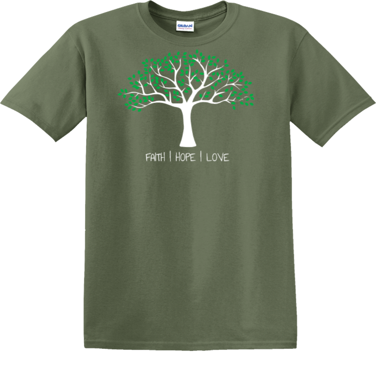 Faith hope love - Christian T-shirts