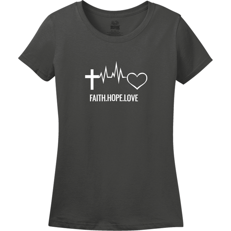 faith hope love - Christian T-shirts