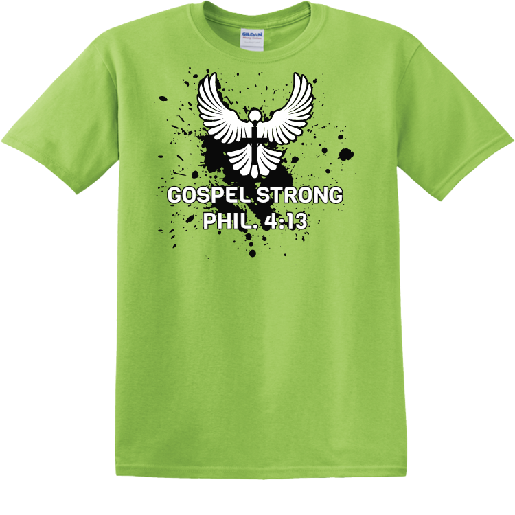 christian strong t shirts