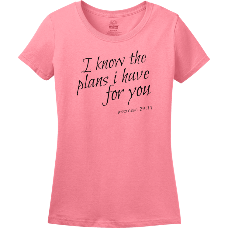 I know the plans i have for you - Christian T-shirts