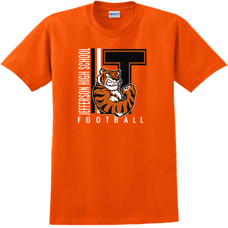 Jefferson High School Football - Teamwear T-shirts