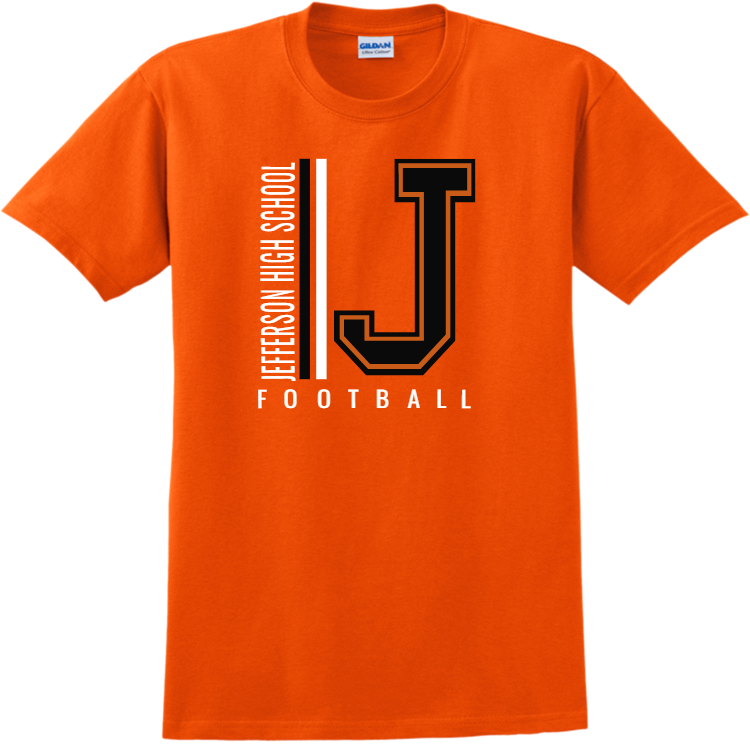 Jefferson High School Football - Teamwear T-shirts