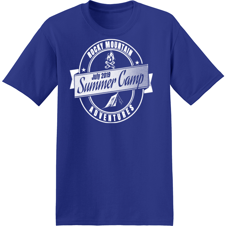 summer camp t shirt logo