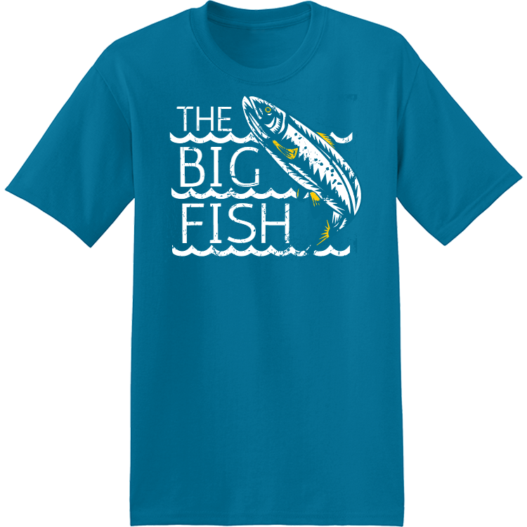 big fish fishing shirt