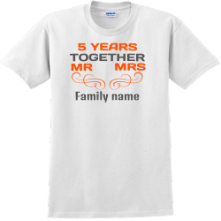 Anniversary T-Shirt Designs - Designs For Custom Anniversary T-Shirts ...