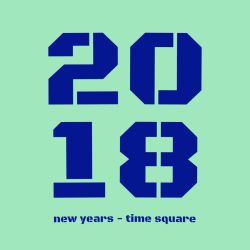 2018 new year   time square new years t shirts