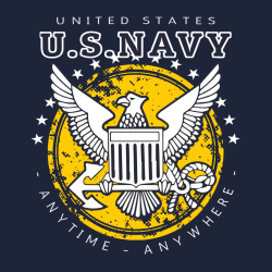 navy shirt designs t shirts