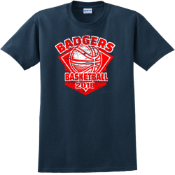 Badgers Basketball Team T Shirts