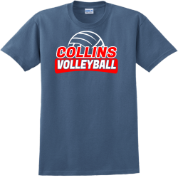 collins volleyball t shirts