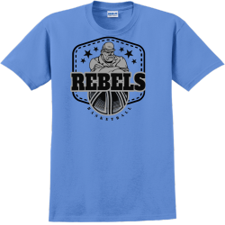 Rebels Basketball Team T Shirts