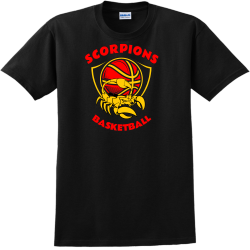 Scorpions Basketball Team T Shirts
