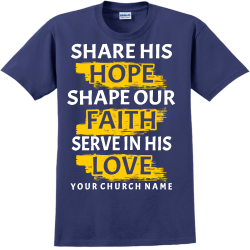 Church T-Shirt Designs - Designs For Custom Church T-Shirts - On Time ...