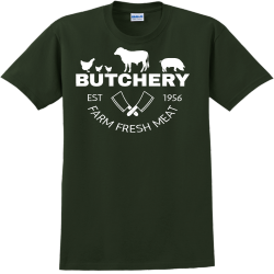 butcher shirt designs T Shirts