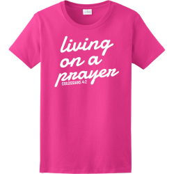 living on a prayer christian shirts designs t shirts