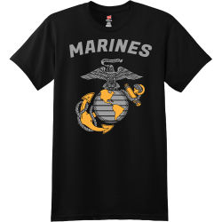 Marines T-Shirt Designs - Designs For Custom Marines T-Shirts - On Time ...