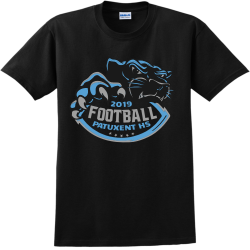 patuxent hs football 2019 teamwear t shirts
