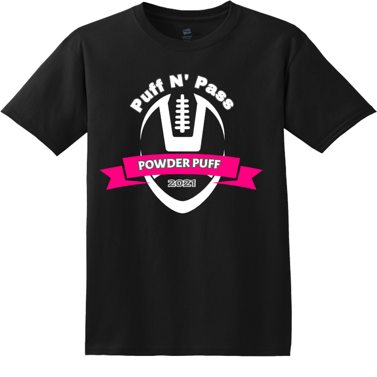 POWDER PUFF Puff N Pass 2021 Men's 100 Cotton TShirts Hanes 5280