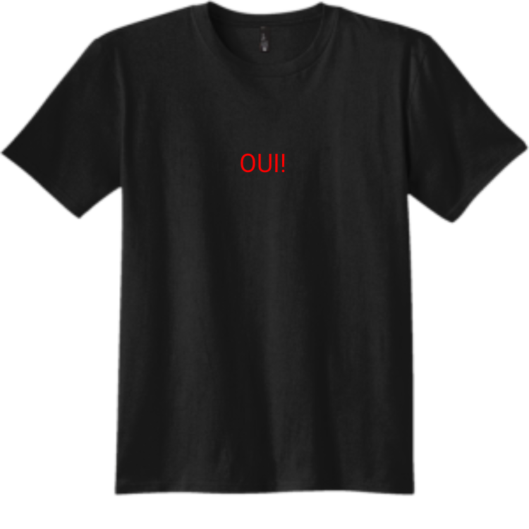 Oui Adult 100% Cotton T-Shirts District Threads DT5000