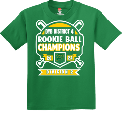 DYB DISTRICT 4  ROOKIE BALL CHAMPIONS 20 24 DIVISION 2