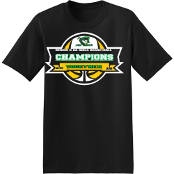 CHAMPIONS-20-REGION-5-AA--GIRLS-BASKETBALL--25-TOGETHER Men's 50/50 Cotton/Polyester T-Shirts Hanes 5170