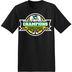 Region-Championship-Shirt-Lake-Marion Men's 50/50 Cotton/Polyester T-Shirts Hanes 5170