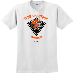 SPUD-SHOOTOUT-Moorhead-MN--2025 Adult 100% Cotton T-Shirts Gildan 2000