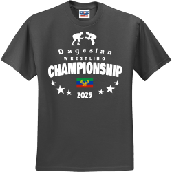 WRESTLING-CHAMPIONSHIP-2025---Dagestan Men's 50/50 Cotton/Polyester T-Shirts Jerzees 29M