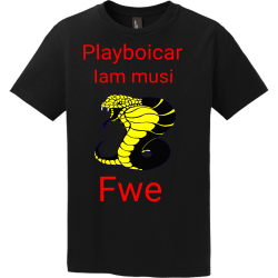 Playboicarti-Iam-music-Fweh DISCONTINUED Boy's 100% Cotton T-Shirts District Threads DT5000Y